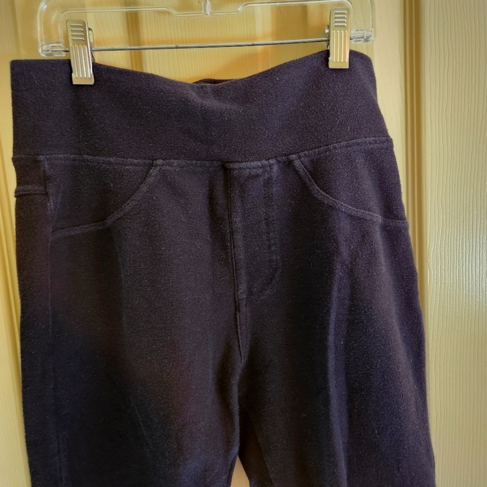 Pull-on black sweatpants by A New Day small